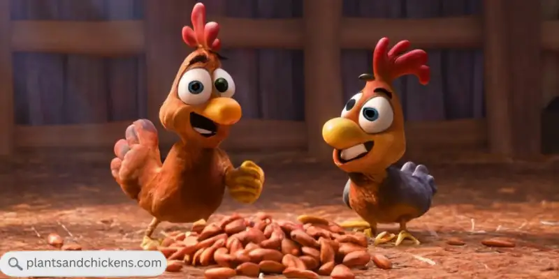 can chickens eat honey roasted peanuts