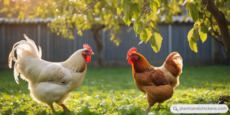 can chickens eat plum tree leaves