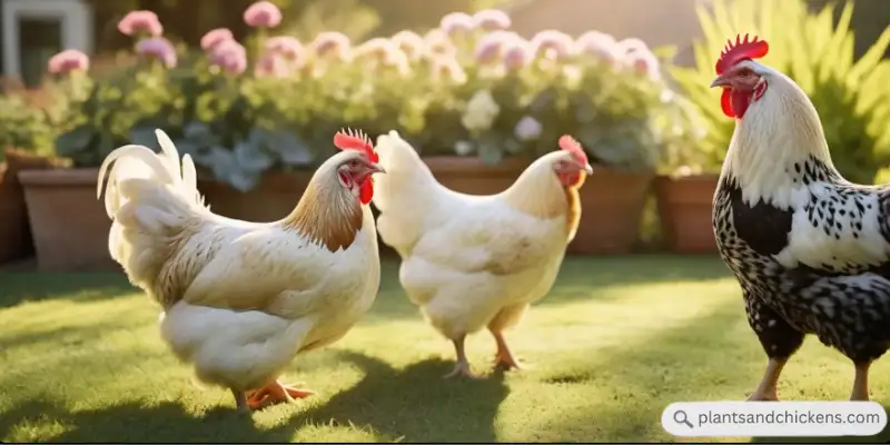 do chickens sunbathe